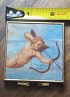 Estate Find Vintage Cupid Compact With Mirrors  Gold Tone Metal Very Nice Piece
