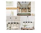 Pool Table Light Fixture For 7  8  Adjustable Billiard Lights Hanging  4 Lights
