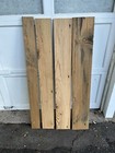 Reclaimed Wood From 1860 Barn  4 Chestnut Boards  Red Patina Lightly Planed 