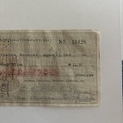 Vintage August 15th  1949 Coca Cola Cancelled Check Opelika Alabama