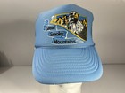 Great Smoky Mountains Vintage Trucker Hat National Park Snapback Cap Mesh Blue