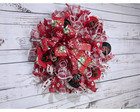 Christmas Wreath  Snowman Wreath  Door Hanger  Christmas Decor