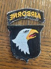 Vietnam Era Us Army 101st Airborne Division Cut Edge Tab   Patch