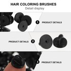 200pcs Brooch Clasp Keepers Rubber Pin Backs For Diy Tie Tacks Replacement