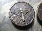 Wwi Us Air Service Collar Disk Lot Small Prop Variants Aviation Insignia