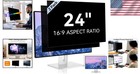 Ultra Hd 24 Inch Privacy Screen Filters For Monitors - 2 Pack  Easy Installation