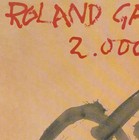 Antoni Tapies Roland Garros French Open 29 5  X 22 5  Poster 2000 Expressionism