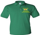 716th Military Police co B saigon W  vietnam embroidered Poloshirt sweat jacket 