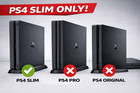 Vertical Stand Mount Dock Holder Base For Sony Ps4 Playstation 4 Slim Console