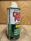 Vtg 1983 Turtle Wax Chrome Polish   Rust Remover Can 7oz Full Heavy Duty Formula
