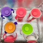 Lot Of 5 Munchkin Miracle 360 Trainer Cup - 7oz Sippy Cups Plus Extra Lids