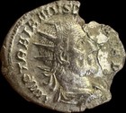 Trajan Decius  Ar Antoninianus Clipped Or Damaged