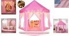 Enchanting Princess Playhouse Tent  55  Kids Castle W  Star Lights