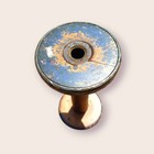 Large Wooden   Metal Industrial Textile Thread Sewing Spool Mill Bobbin 10 5 
