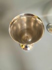 Vintage Mid-century Modern Sterling Silver Goblet     No Monogram  5 5 Oz 