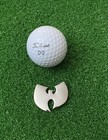 Wu  Tang  1-1 2    Metal Golf Ball Marker