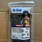 Pack Of 100 - Thomas And Betts Ty-rap   P n Ty526mx Cable Tie 30lb 11  Black  Uv
