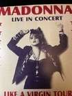 Madonna  8x10  Like A Virgin Tour Concert Poster San Francisco 4-23 1985 Reprint