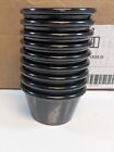 3oz Ramekin Black Smooth Side Gessner  0393 Set Of 72 Break Resistant  3  X 2 