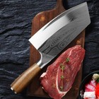 Stainless Steel Asian Chef Knife Kitchen Butcher Damascus Cleaver Chopping Meat
