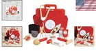 Kids Wooden Doctor s Medical Pretend Play Set - Inspire Imagination   Learning