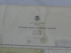 5 Vintage Gulf Coast Florida Nautical Charts  Used Condition