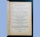 1887 Antique 477pg Homeopathic Quack Medicine Disease Cure Family Physician