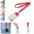 Universal Crossbody Nylon Patch Cell Phone Lanyards Rope Phone Straps Lanyard