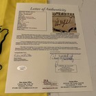 Signed Pin Flag Phil Mickelson 2004 Masters Jsa 1st Major Win Golf