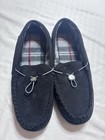 Men s Moccasin Slippers Size Medium 9-10 Color Black New Shoes Thinsulate