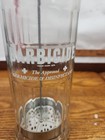 Vintage Barbicide Glass Disinfectant Jar Barber Shop Chrome Inner  11 