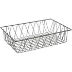 Hubert   Wire Basket Nickel Powder-coated Steel - 18 l X 12 w X 4 h