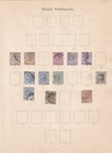 Malaya  Straits Settlements Collection On 10 Pages Mint used Qv-kgv Up To  2