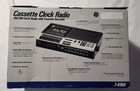 Vintage Ge Fm am Clock Radio Cassette Recorder W built-in Mic  7-4956 New In Box