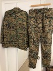 Usmc Uniform - Mccuu - Woodland Marpat - Large Long