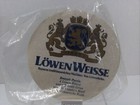 Vintage Lowen Weisse Beer Coasters Lot 6 Logo On Front Man On Back Sealed Unused
