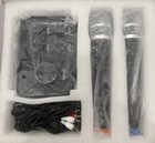 New  Open Box  Dual Karaoke Microphones With Digital Vocal Mixer