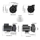 2 Speed Spa Pump 56 48-frame Hot Tub Pump 3 4 1 5 Hp Or 0 4 0 7 0 46 Hp