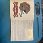 1997 Tampa Bay Buccaneers Season Ticket Booklet  10 Total Tickets  Dunn Debut