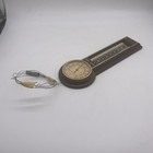 Vintage Springfield Thermometer And Humidity Made In Usa