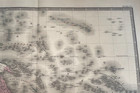 Oceania Australia 1880 Andriveau-goujon Large Antique Map 19th Century