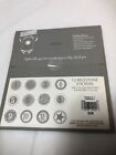 Baby s First Year Milestone 12 Month Stickers For Pictures Gray   White