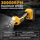 Cordless Drywall Cut-out Tool For Dewalt 20v Battery  3 Speed Adjustable Brushle