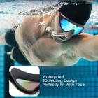 Swimming Goggles Mirror Clear Anti-uv Anti-fog Swim Glasses For Adult Men Women