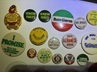 Vintage Buttons Pin Lot