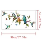 Flower Bird Removable Wall Sticker Window Room Decor Mural Art Home Decal
