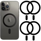 Metal Ring Compatible With Magsafe Sticker Designed For Iphone 12 17  Circle    