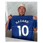 Eden Hazard Signed Original Chelsea 2018-19 Football Jersey  Standard Frame