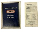 Vintage Stanley Tools Catalogue No  34  April 1 1939 Edition   Framing Booklet