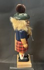 Seiffener Nussknackerhaus Christian Ulbricht Wood Schotte Nutcracker Vintage